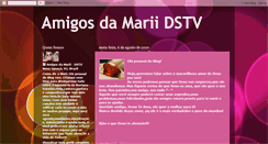Desktop Screenshot of amigosdamarii.blogspot.com