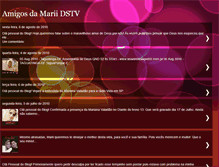 Tablet Screenshot of amigosdamarii.blogspot.com