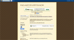 Desktop Screenshot of divulguecomsucesso.blogspot.com