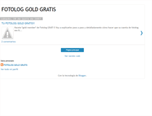 Tablet Screenshot of fotologxgoldxgratis.blogspot.com