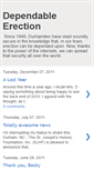Mobile Screenshot of dependableerection.blogspot.com