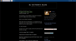 Desktop Screenshot of djoctoon.blogspot.com