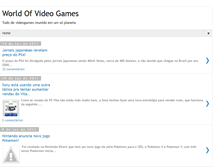 Tablet Screenshot of biel74-worldofvideogames.blogspot.com