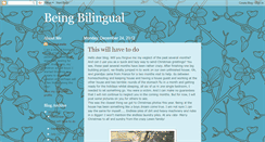 Desktop Screenshot of bilinguistics.blogspot.com