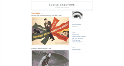 Desktop Screenshot of lucilechaufour.blogspot.com