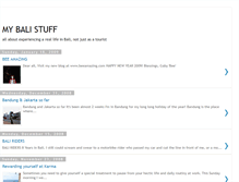 Tablet Screenshot of mybalistuff.blogspot.com