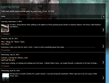 Tablet Screenshot of corr4christ.blogspot.com