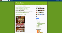 Desktop Screenshot of macrogreens.blogspot.com