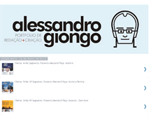 Tablet Screenshot of alessandrogiongo.blogspot.com