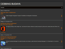 Tablet Screenshot of cebbingbudaya.blogspot.com