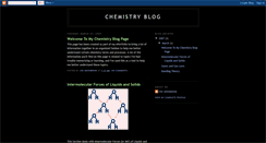 Desktop Screenshot of joeschemistryblog.blogspot.com