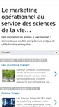 Mobile Screenshot of marketingoperationnel-sciencesdelavie.blogspot.com