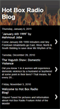 Mobile Screenshot of hotboxradioblog.blogspot.com