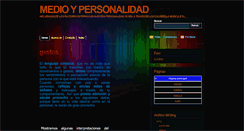 Desktop Screenshot of medioypersonalidad.blogspot.com