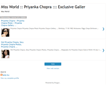 Tablet Screenshot of miss-world-priyanka-chopra-sexyphoto.blogspot.com