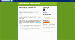 Desktop Screenshot of casadefestaluxoreventos.blogspot.com