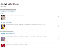 Tablet Screenshot of aleeyashoppecentre.blogspot.com