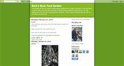 Desktop Screenshot of berksbackyardgarden.blogspot.com