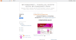 Desktop Screenshot of mujeresnet-feminismos.blogspot.com