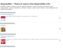 Tablet Screenshot of mujeresnet-feminismos.blogspot.com