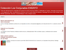 Tablet Screenshot of conjuradosensayo.blogspot.com