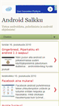 Mobile Screenshot of androidsalkku.blogspot.com