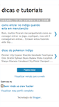 Mobile Screenshot of dicasetutoriaismais.blogspot.com