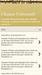 Mobile Screenshot of clamoruniversal.blogspot.com