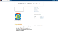 Desktop Screenshot of kota-balikpapan.blogspot.com