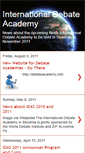 Mobile Screenshot of internationaldebateacademy.blogspot.com