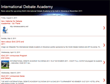 Tablet Screenshot of internationaldebateacademy.blogspot.com