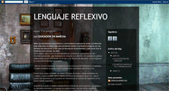 Desktop Screenshot of lenguajereflex.blogspot.com