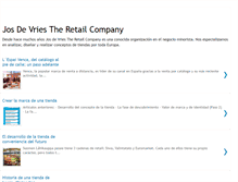 Tablet Screenshot of josdevriestheretailcompany.blogspot.com