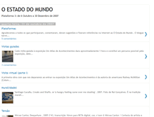 Tablet Screenshot of o-estado-do-mundo.blogspot.com