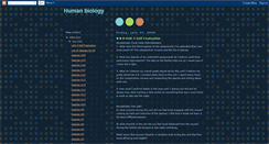 Desktop Screenshot of brandihumanbiology.blogspot.com