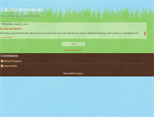Tablet Screenshot of onthemovement.blogspot.com