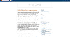 Desktop Screenshot of hajjialiyye.blogspot.com