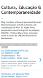 Mobile Screenshot of culturaeducaocontemporaneidade.blogspot.com