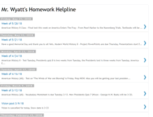 Tablet Screenshot of mrwyattt.blogspot.com