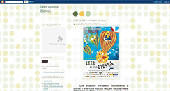 Desktop Screenshot of leeresunafiesta.blogspot.com