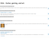 Tablet Screenshot of guitarandgaming.blogspot.com