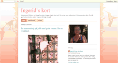 Desktop Screenshot of ingeridskort.blogspot.com