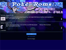 Tablet Screenshot of free-roms-2012.blogspot.com