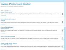 Tablet Screenshot of facingdivorce.blogspot.com
