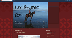 Desktop Screenshot of eowynsthunder.blogspot.com