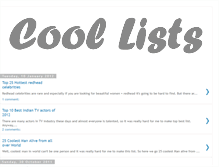 Tablet Screenshot of cooltop10.blogspot.com