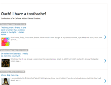 Tablet Screenshot of ouchihaveatoothache.blogspot.com