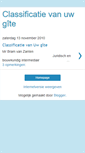 Mobile Screenshot of classificatievanuwgite.blogspot.com