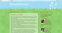 Desktop Screenshot of encantamentos2007.blogspot.com