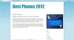 Desktop Screenshot of bestphones2012.blogspot.com